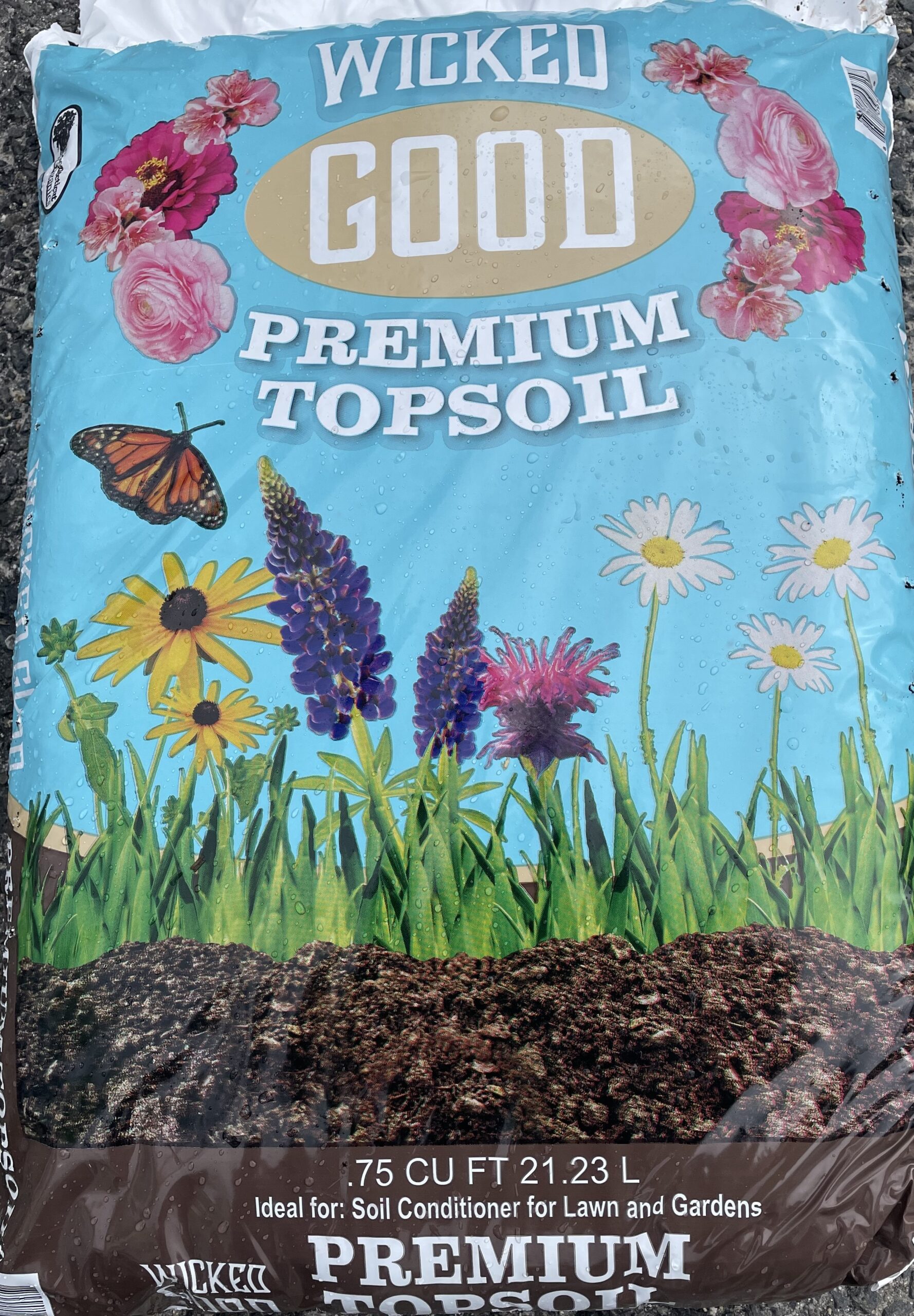 Wicked Good Premium Top Soil 0.75 cu. ft.